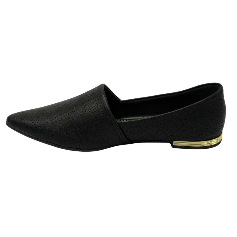 Sapatilha Piccadilly 274074 bico fino Preto