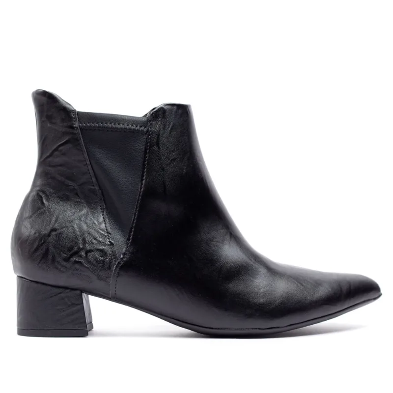 Bota Feminina Piccadily Cano Curto Taci Preto - 34
