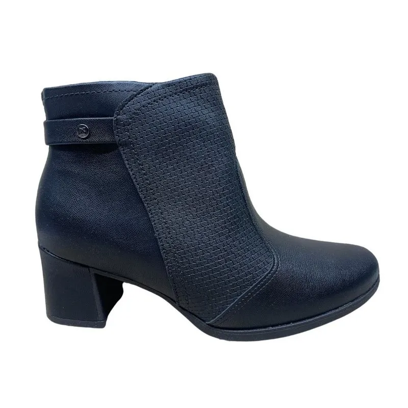 Bota Piccadilly Cano Curto Salto Médio 654054 - Feminino