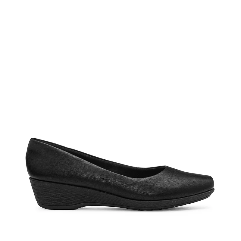 Sapato Salto Cunha Mulher Preto 40
