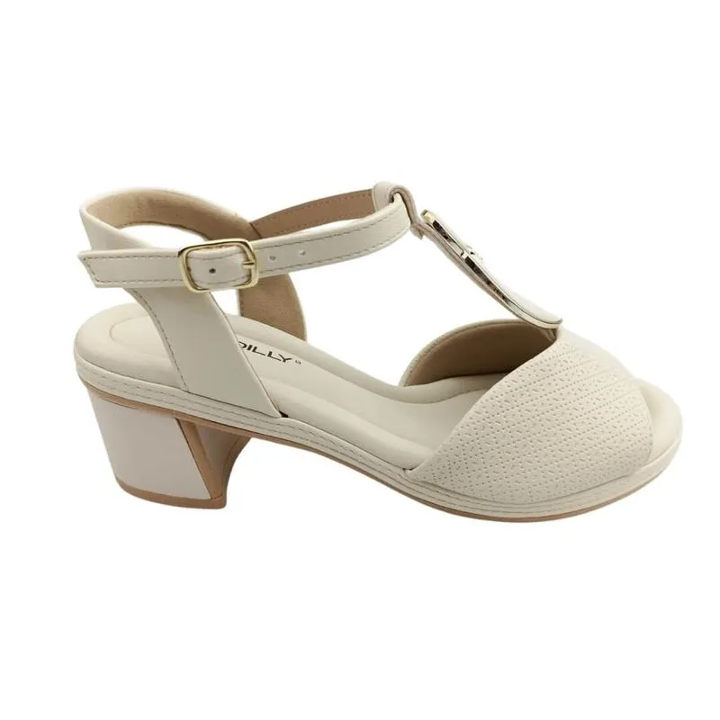 Sandália Feminina Piccadilly 566060-3 Off White 39 / OFF WHITE