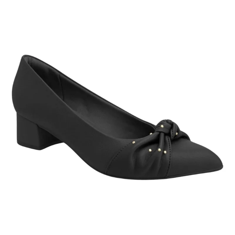 Sapato Scarpin Baixo Salto Grosso Piccadilly 739062