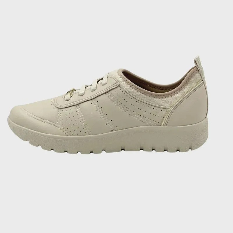 Tênis Piccadilly Casual Cadarço Elástico Feminino