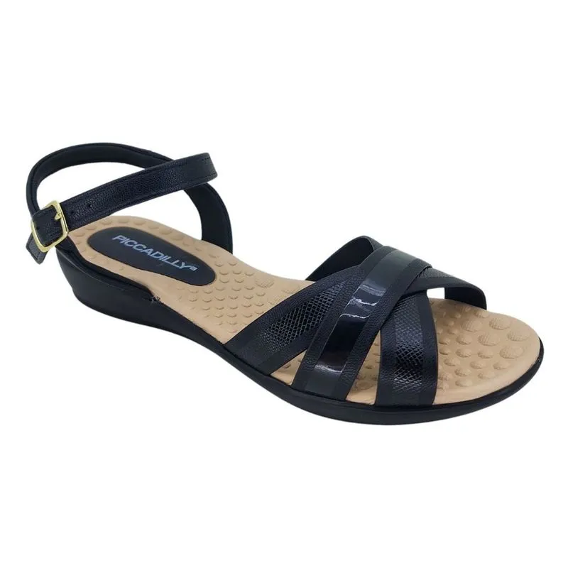 Sandália Piccadilly Lux Linho 500350 - Feminino