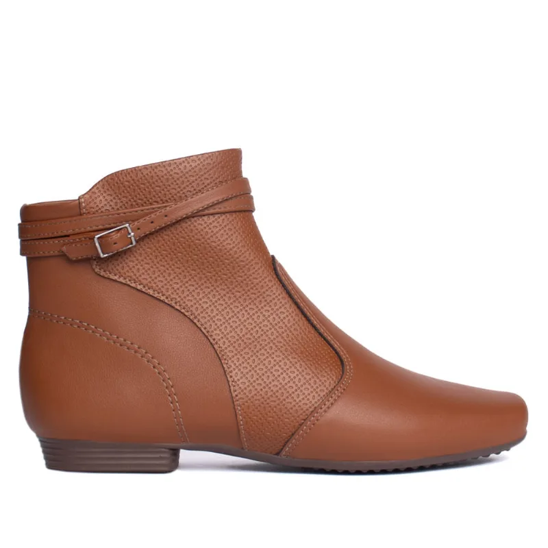 Bota Feminina Picadilly com Fivela Terracota - 35