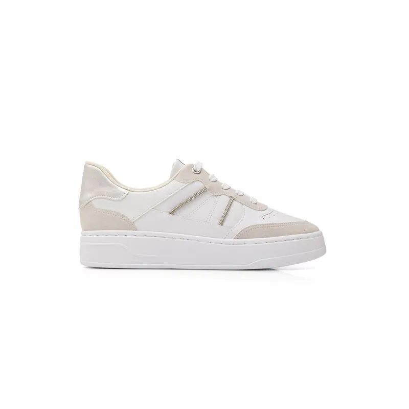 Tênis Piccadilly Casual Feminino Napa 910003 Branco 41
