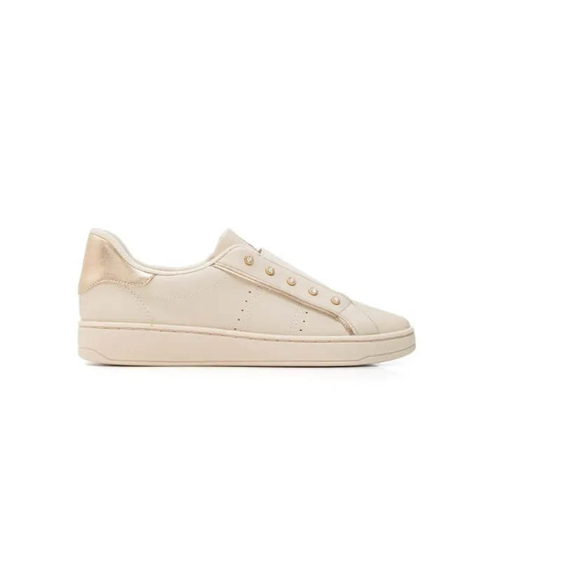 Tênis Fem Piccadilly Slip On Stretch Soft Off White 985017-1 38 / Off White