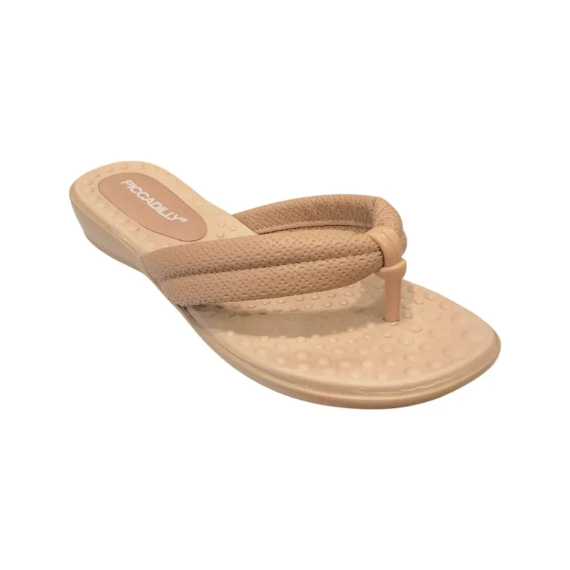 Chinelo Feminino Piccadilly Soft Nude Claro 500324-75 38 / Nude