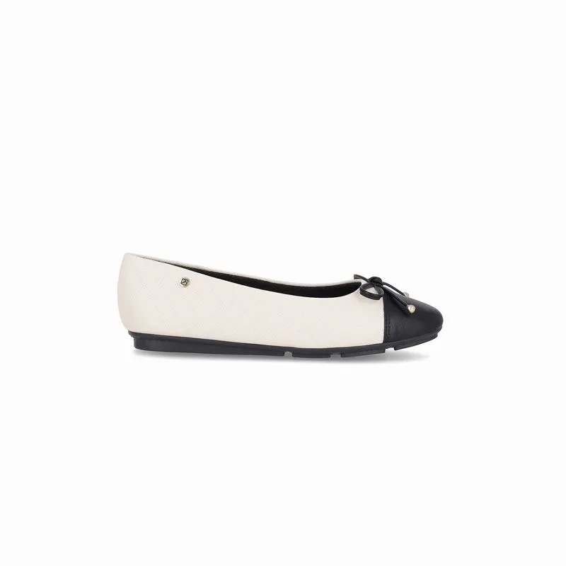 PICCADILLY MAXI - Sapatilha Michele Salto Baixo Off White 37