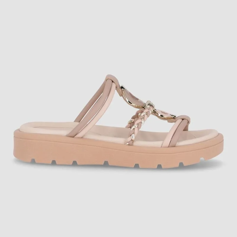 Tamanco Gabriela Anabela Baixo Fendi 38