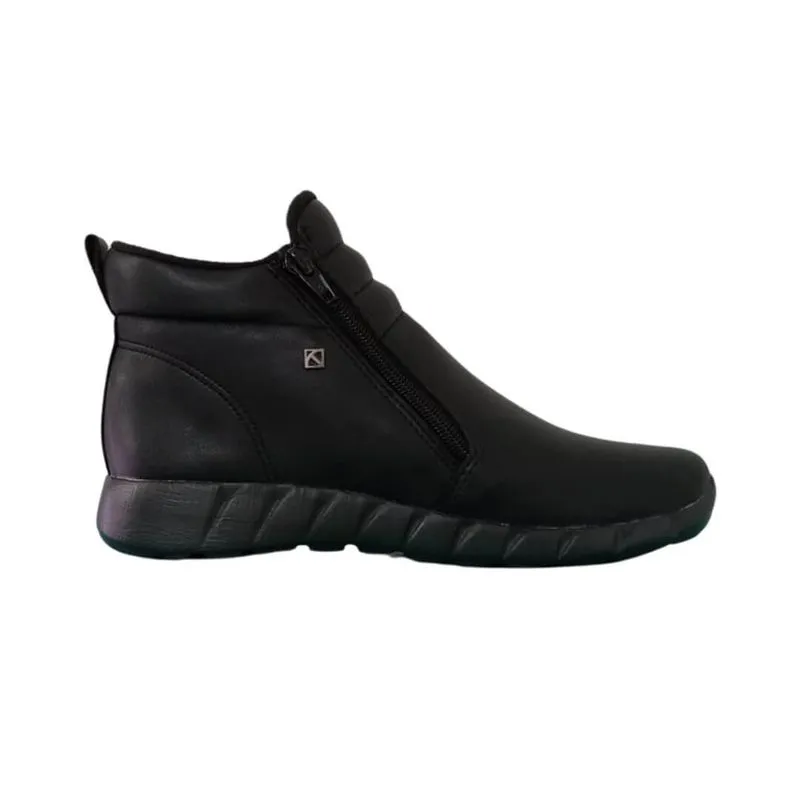 Bota Feminina Piccadilly 970118-2 Cano Curto 35 / PRETO/PRETO