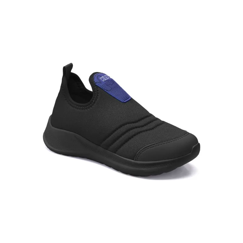 Tênis infantil klin freedom kids preto enfiar O pé 445013000