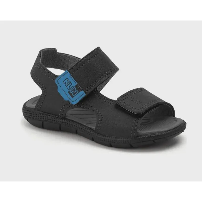 Papete infantil klin tic tac preto/grafite 20 ao 27 antiderrapante