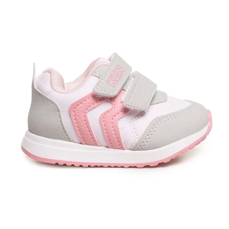 Tênis Casual Klin Walk Baby Infantil Branco 20