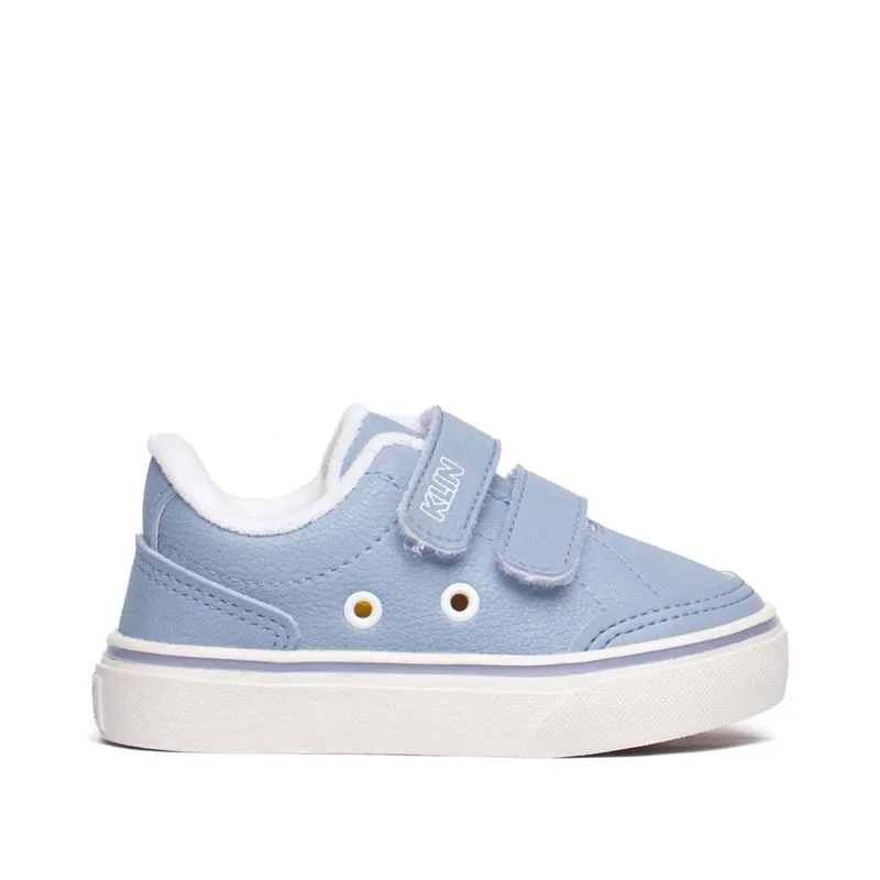 Tênis Infantil Klin Napa Azul/Branco - 18