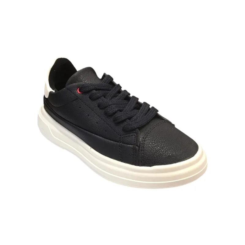 Tênis Menino Klin Capri Kids Preto/Off White 356003 35 / Preto