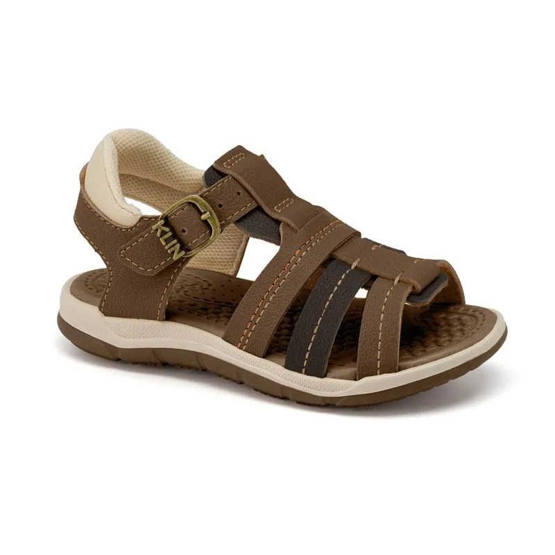 Papete Infantil Klin Casual Marrom 23