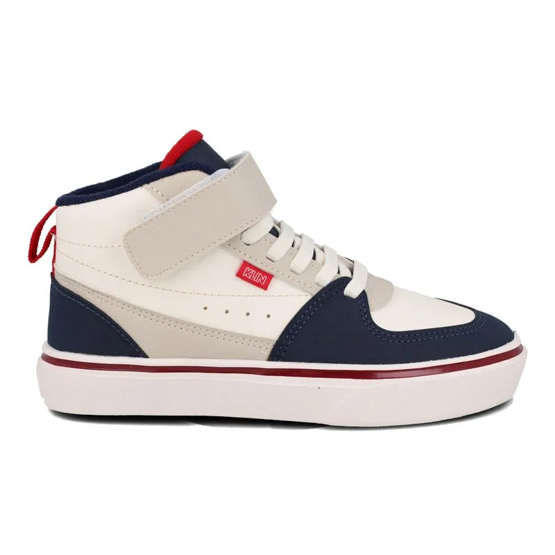 Tênis Klin Cano Alto Infantil Off White 36