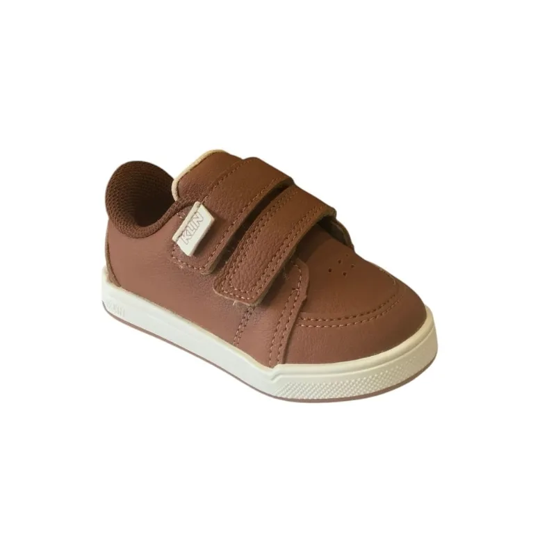 Tênis Menino Klin Flyer Baby Caramelo/Off-White 166200-1 21 / Marrom