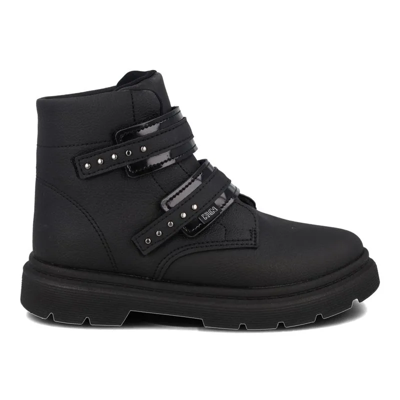 Bota Klin Infantil Menina Preta Casual 36