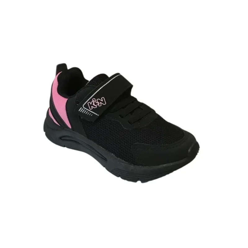 Tênis Infantil Menina Klin New Sport Preto/Rosa 480073 28 / Preto