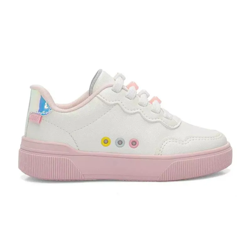 Tênis Klin Sky Mini Infantil Branco 24