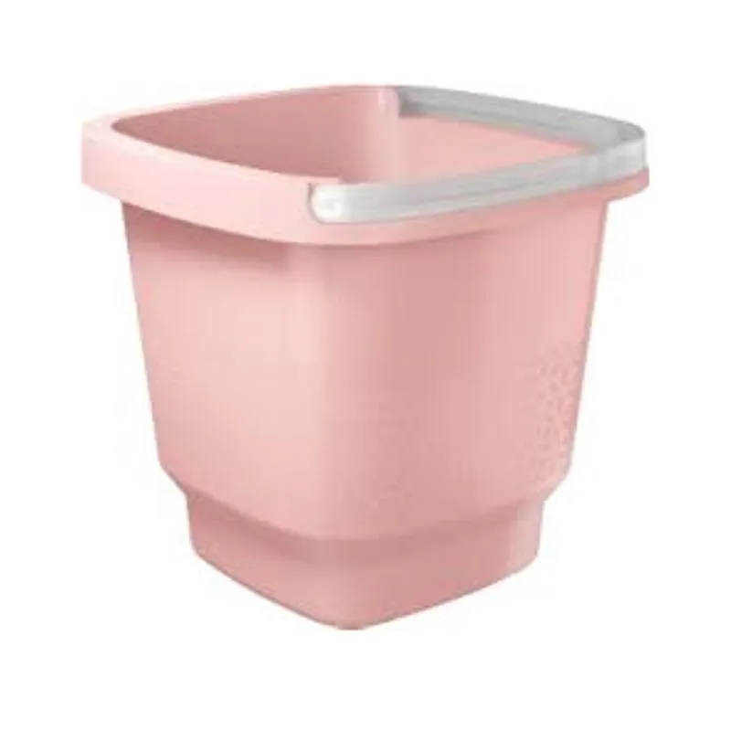 Bacia 8,5 Litros De Plastico Rosa - Uz