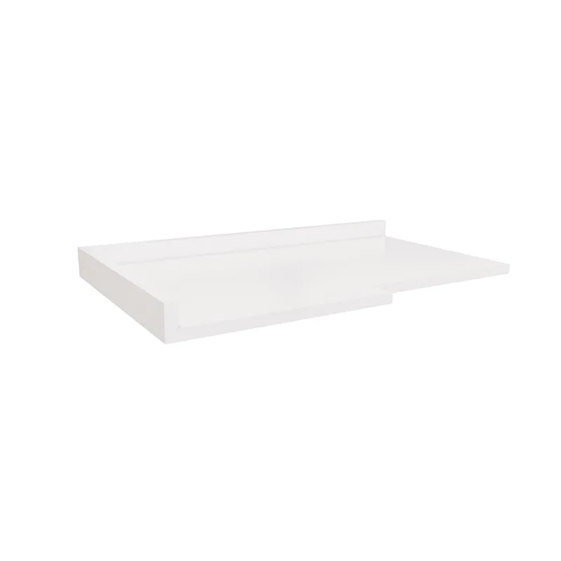 Tampo Para Balcão De Canto Kappesberg Branco 98cm x 59cm