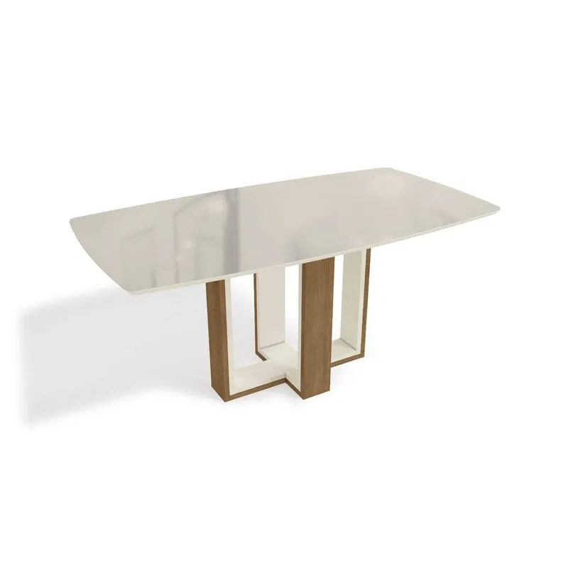 Mesa De Jantar 170x90 Freijo E Off White - Kappesberg