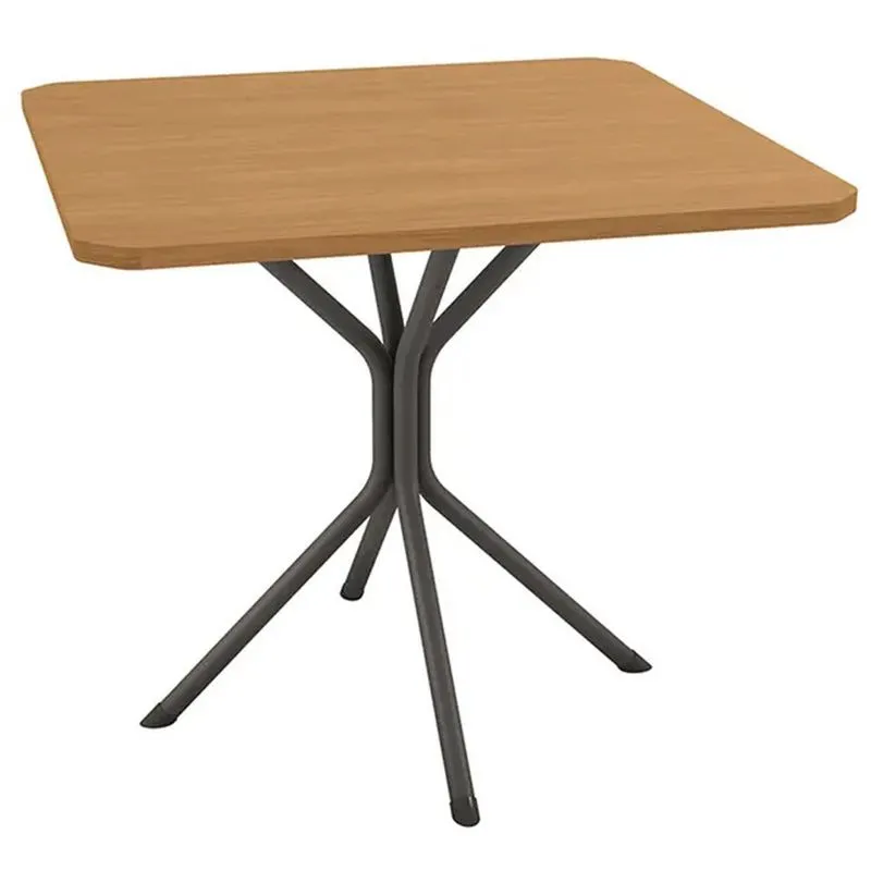 Mesa Kappesberg 90X90 CMC993-PRFCN - Preto Fosco