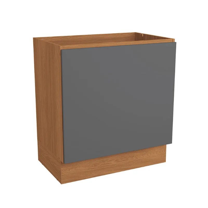 Balcão Para Forno de Embutir Kappesberg Pixel Tapajós/Cinza Sagrado 80cm