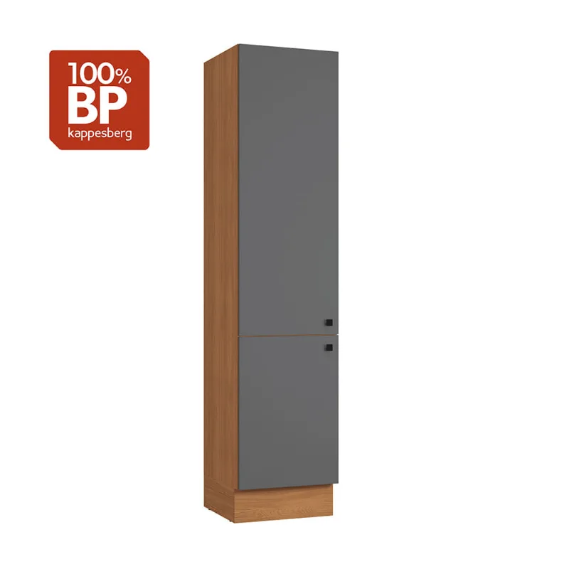 Paneleiro Kappesberg Pixel 2 Portas Tapajós/Cinza Sagrado 50cm