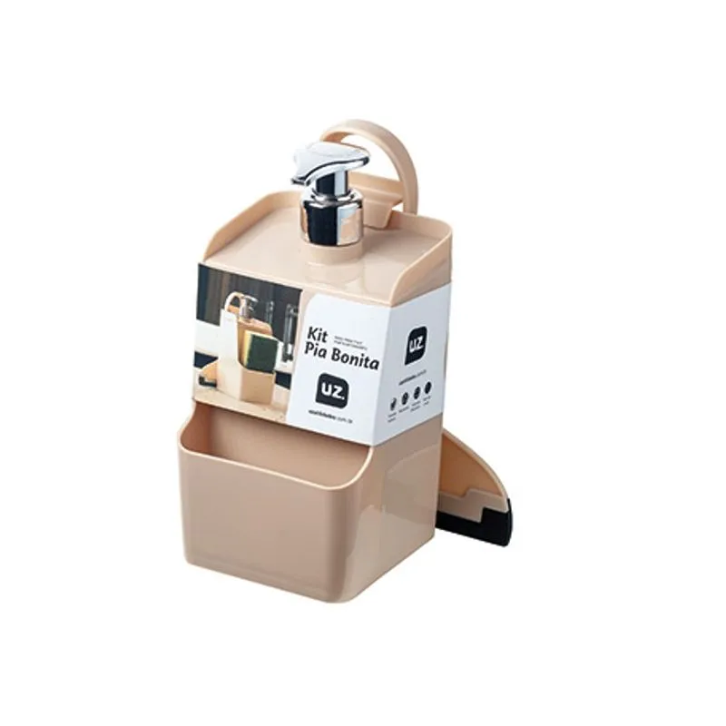 Kit Dispenser Slim Pp Rodo Solido De Plastico - Uz