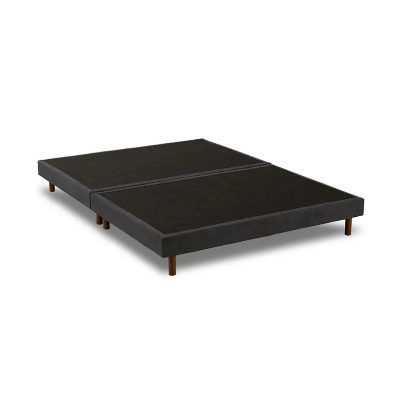 Base Sommier Casal Kappesberg Lótus Bouclé Chumbo 138cm x 188cm
