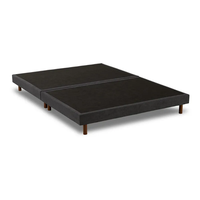Base Sommier Queen Kappesberg Lótus Bouclé Chumbo 158cm x 188cm