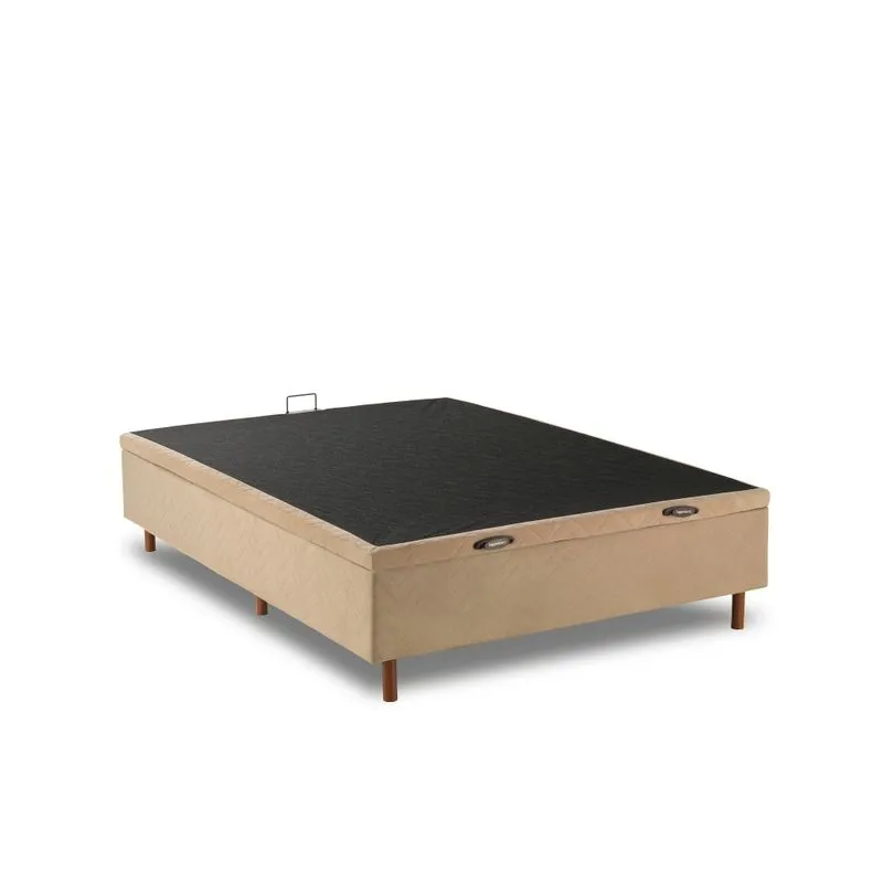 Box Baú Casal 138x188 Kappesberg Bege
