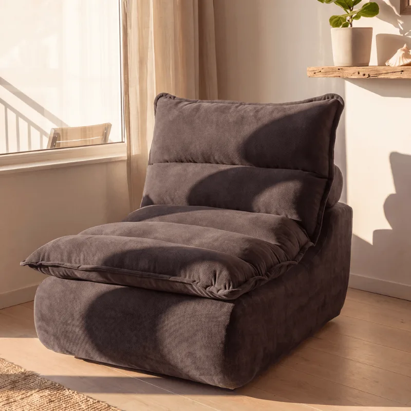 Poltrona Reclinável Kappesberg 90cm Boucle Marrom