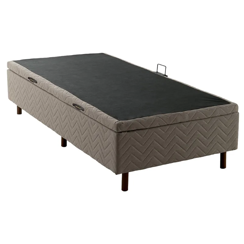 Base Sommier Baú Cama Box Solteiro Cloud Kappesberg 88 x 158