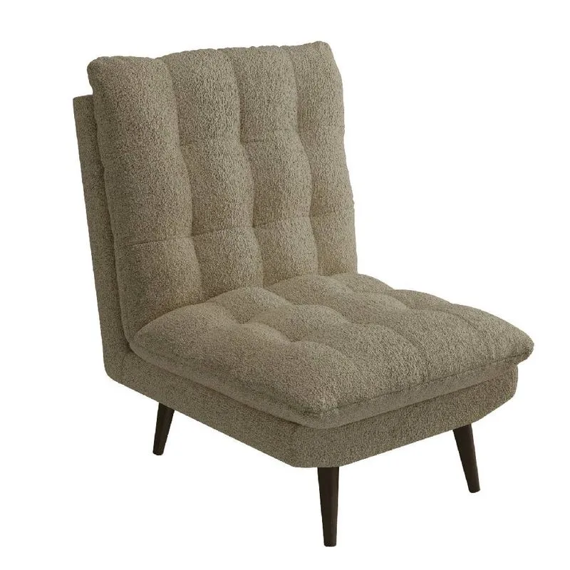 Poltrona Ibiza Kappesberg POL014-A057 Bouclé e Fendi