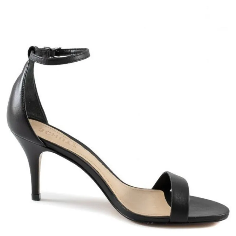 Sandália Schutz Feminina Gizele Salto Médio S042290324 36 / Preto