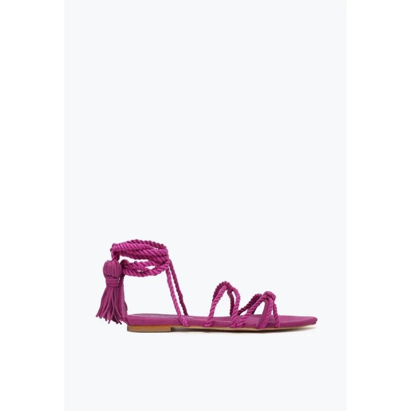 Sandália Rasteira Kailey Flat Roxa S 20571 0086 0001 Schutz