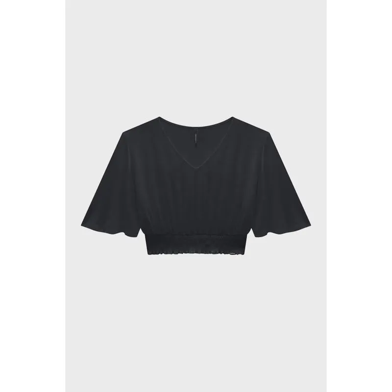 Blusa Lunender Malha Preto