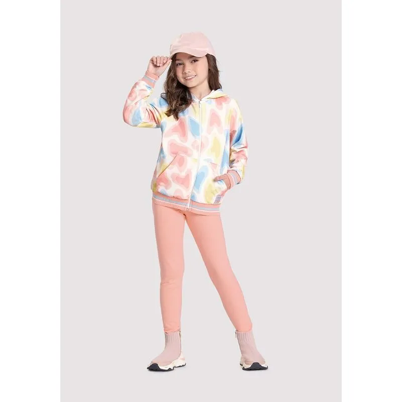 Conjunto Moletom Infantil Menina Alakazoo