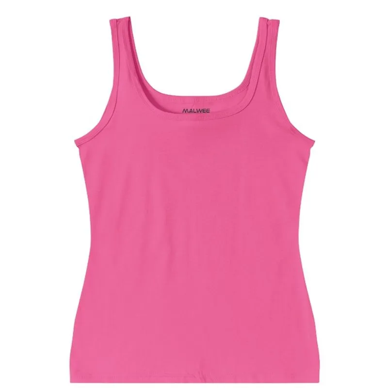 Blusa Regata Básica Meia Malha Feminina Malwee