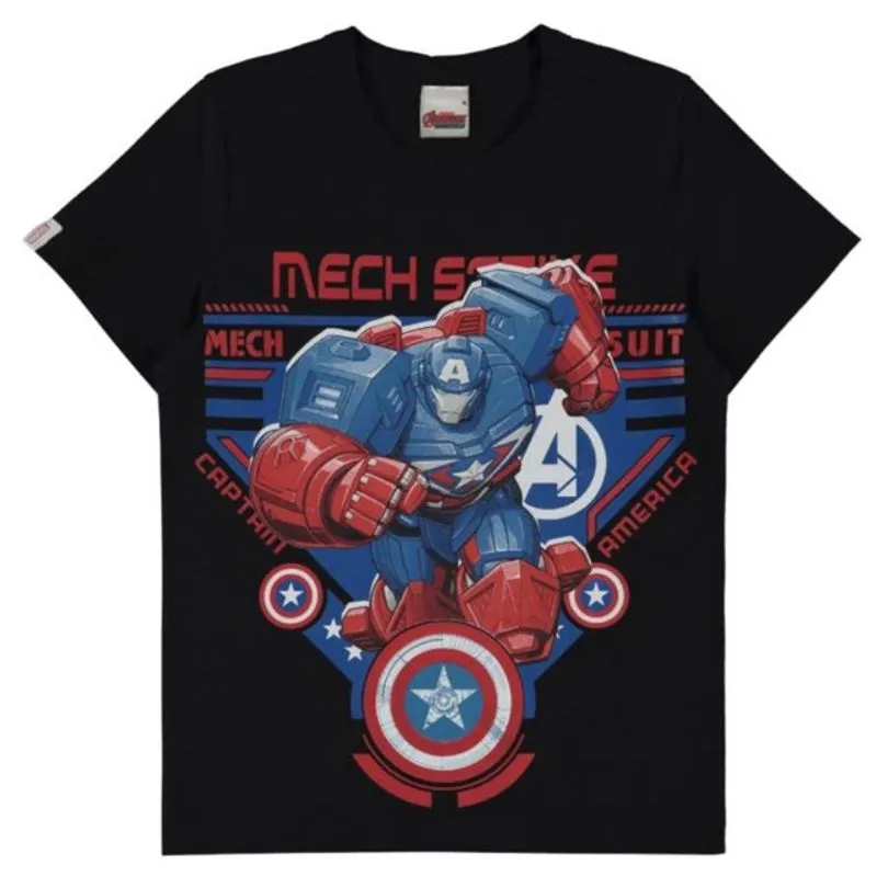 Camiseta Infantil Manga Curta Vingadores Malwee