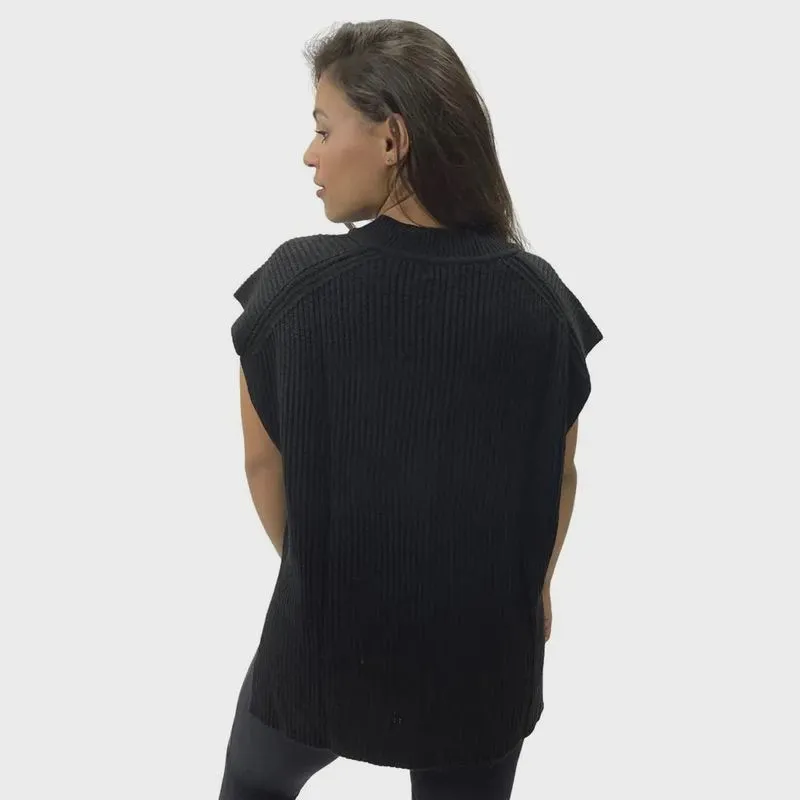 Colete Malwee em Tricot sem Capuz