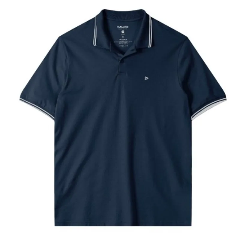 Camisa Polo Piquet Masculina Plus Size Malwee