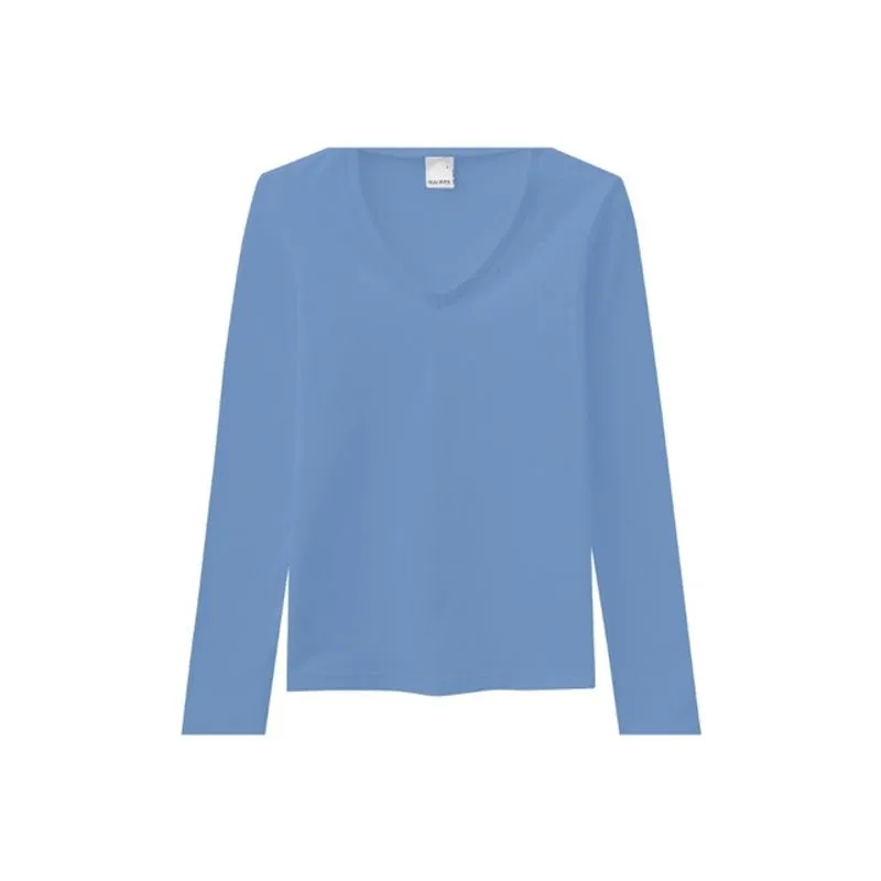 Blusa Feminina Manga Longa Decote V Malwee