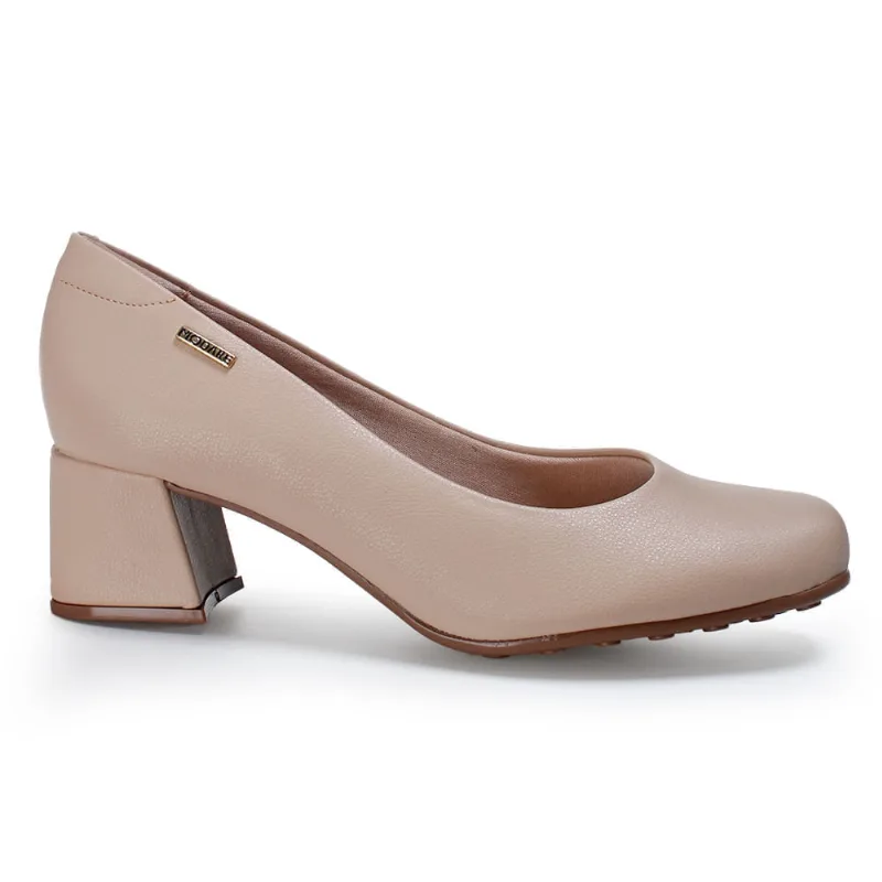 Sapato Scarpin Modare Floather Bege Feminino 33