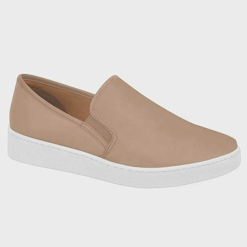 Tênis Feminino Slip On Pelica Bege Vizzano 1214.200